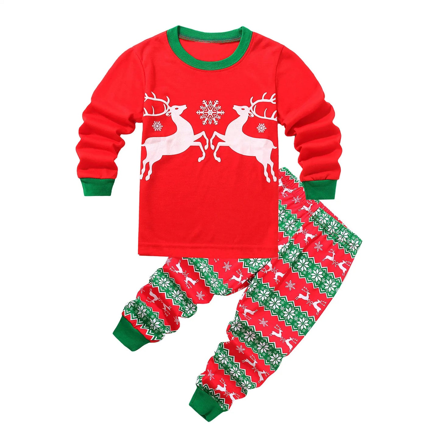 Christmas Baby Pajamas For Girls & Boys Santa Claus XMAS Pajamas Set Cotton Pjs 15% Off