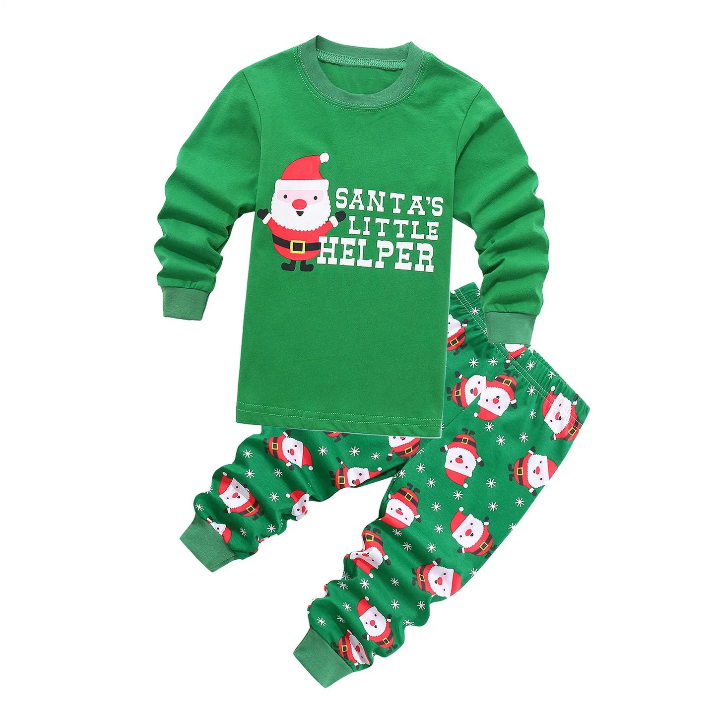 Christmas Baby Pajamas For Girls & Boys Santa Claus XMAS Pajamas Set Cotton Pjs 15% Off