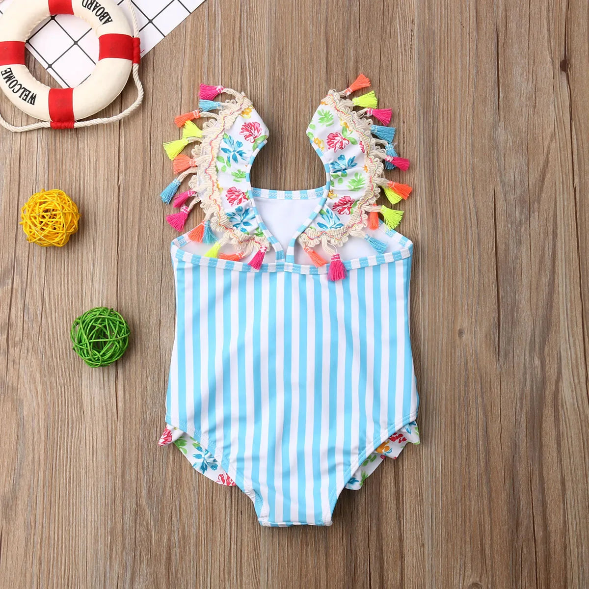 Citgeett Summer Newborn Kids Baby Girls Flamingo Bikini Swimwear Swimsuit Bathing Bodysuit Beach Clothes