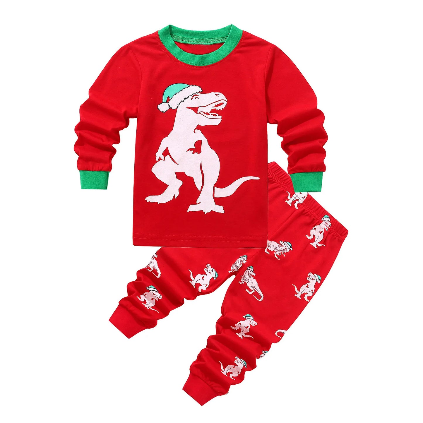 Christmas Baby Pajamas For Girls & Boys Santa Claus XMAS Pajamas Set Cotton Pjs 15% Off